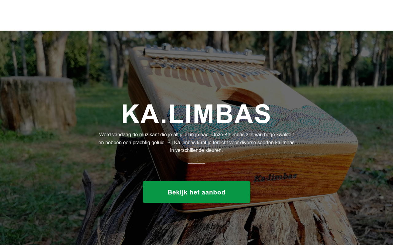 Screenshot van Kalimbas