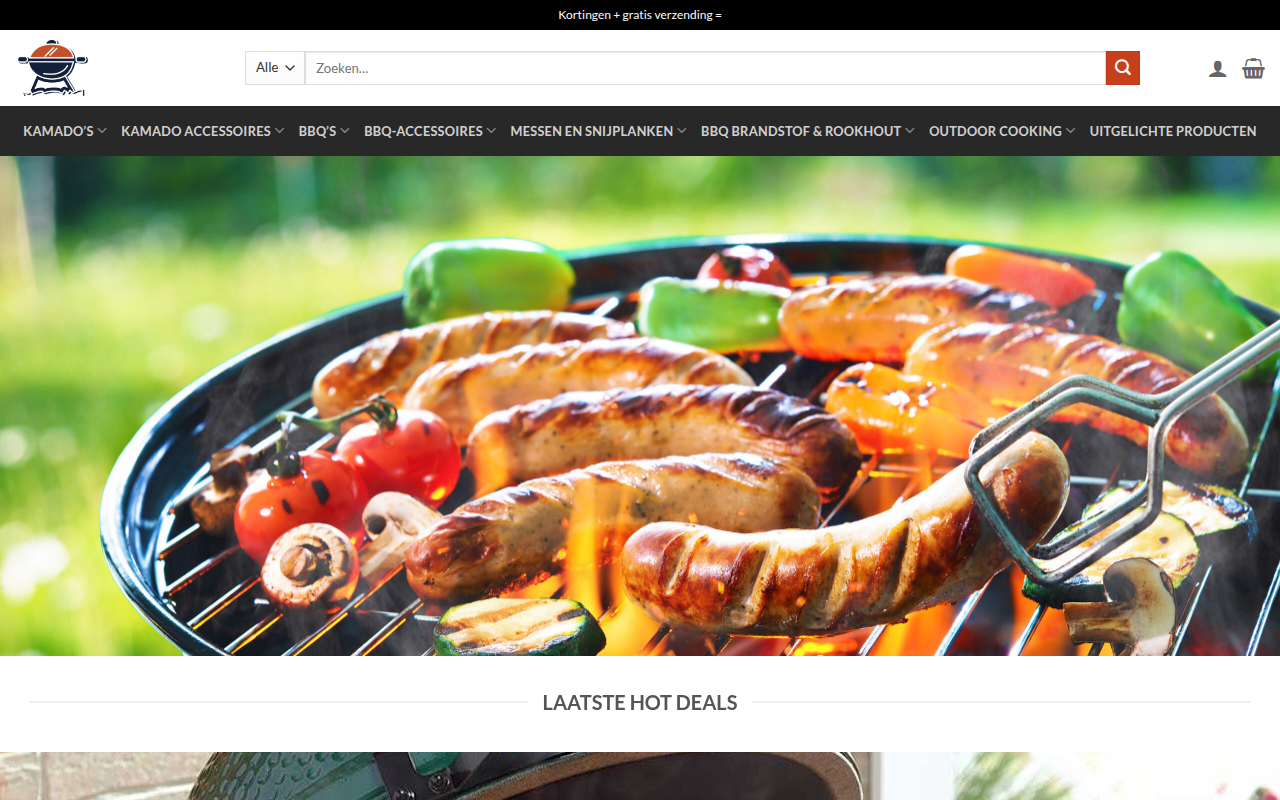 Screenshot van kamadowereld.com