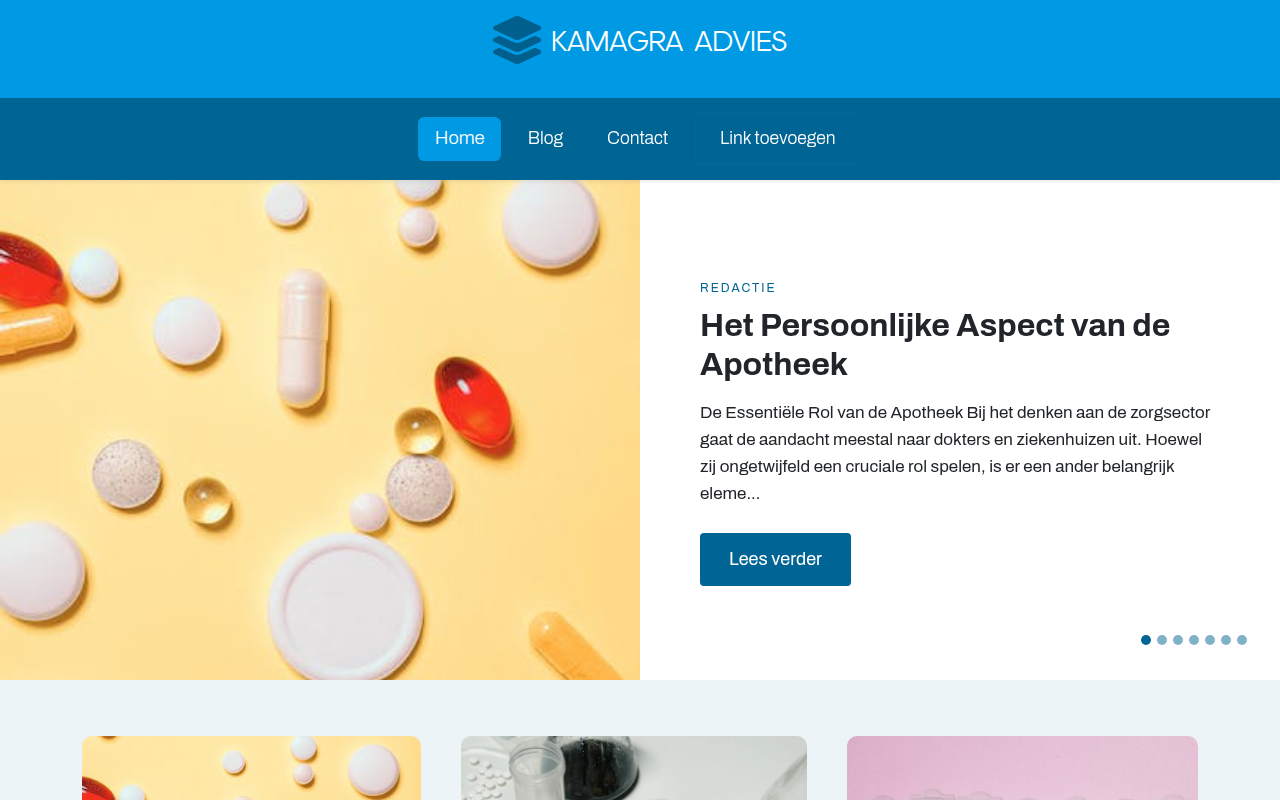 Screenshot van kamagra-advies.nl