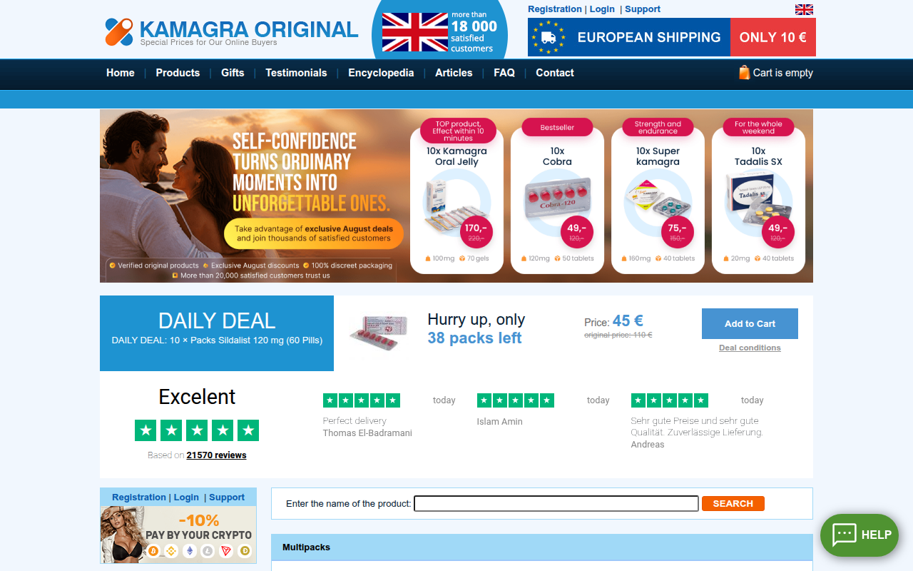 Screenshot van Kamagraoriginal