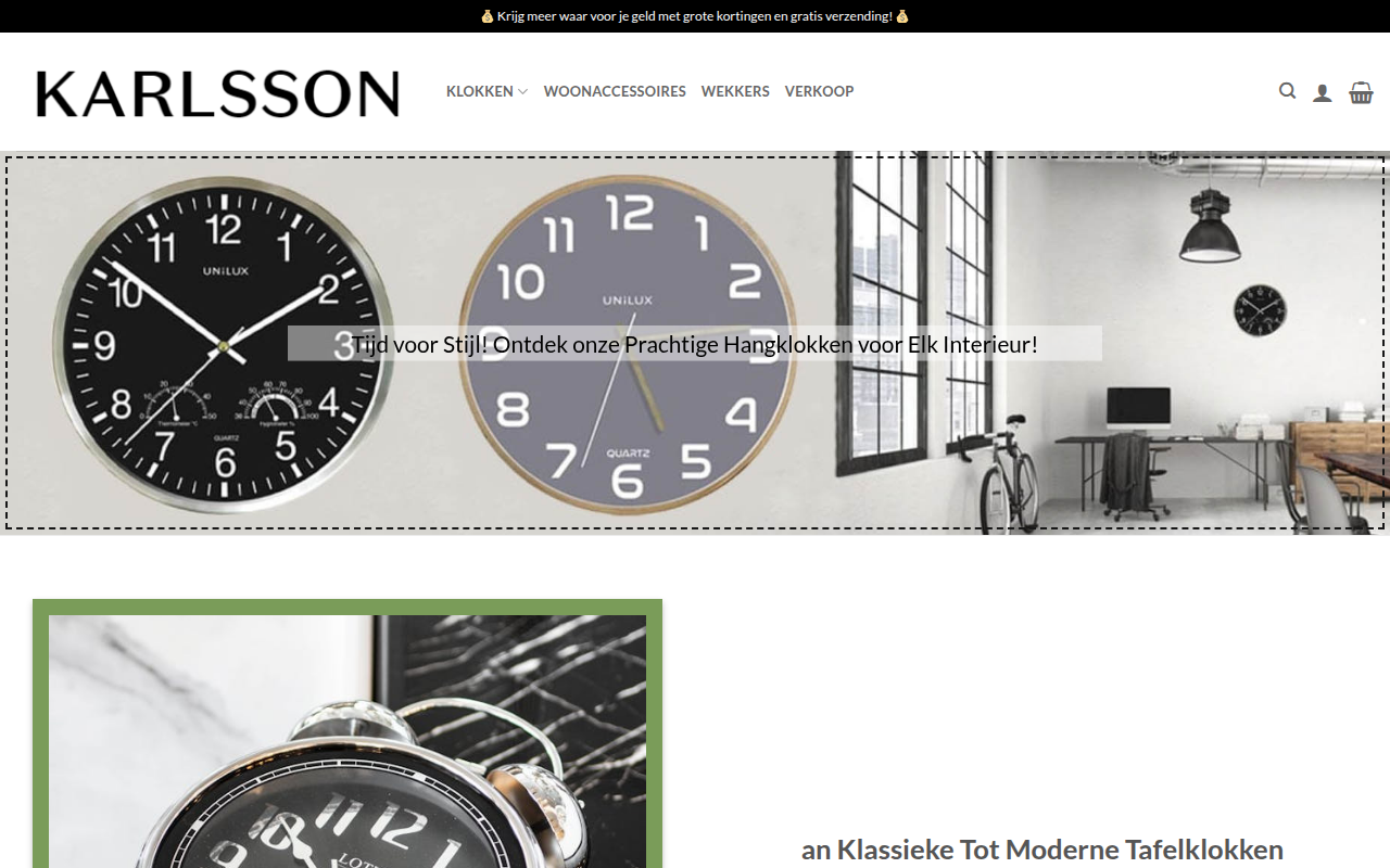Screenshot van karlssonnl.com