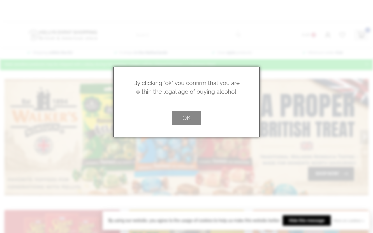 Screenshot van Kelly's Expat Shopping