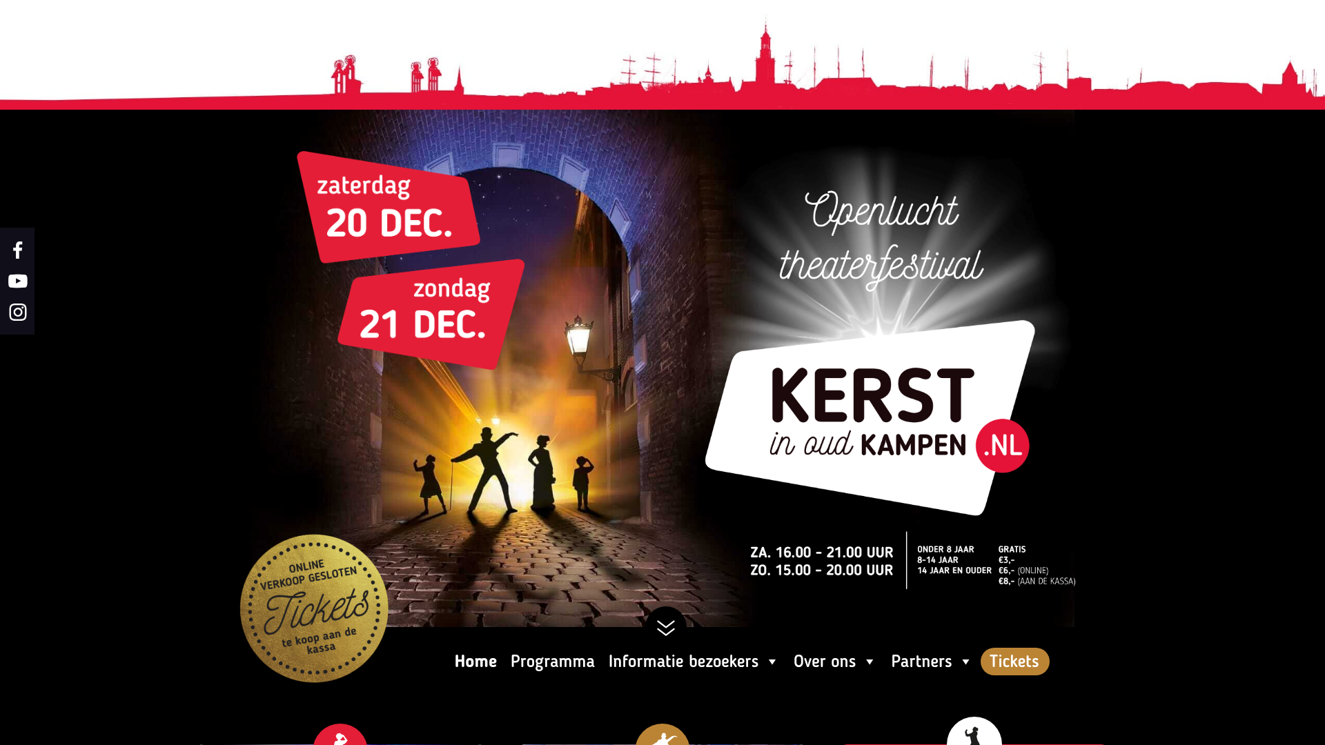 Screenshot van kerstinoudkampen.nl