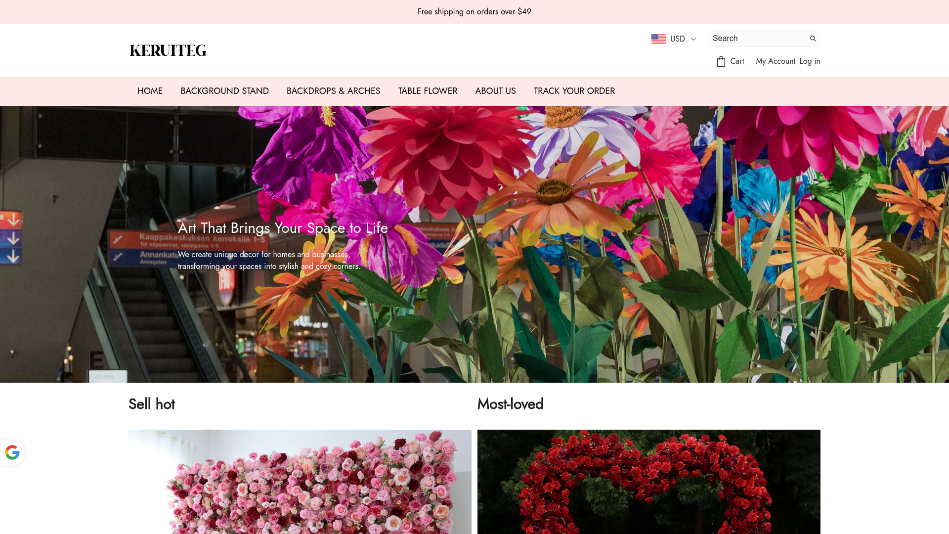 Screenshot van keruiteg.com