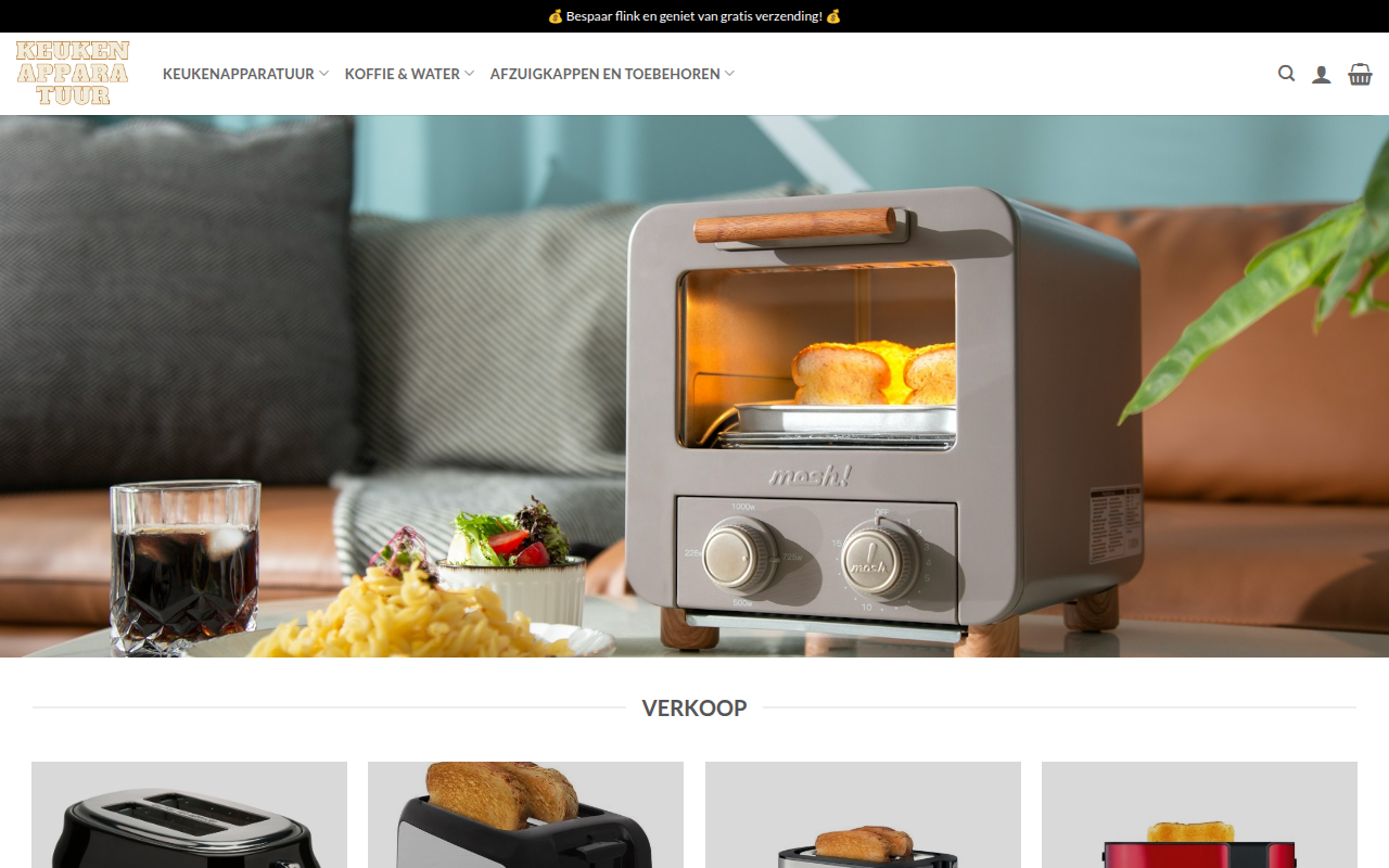 Screenshot van Keukenelektro