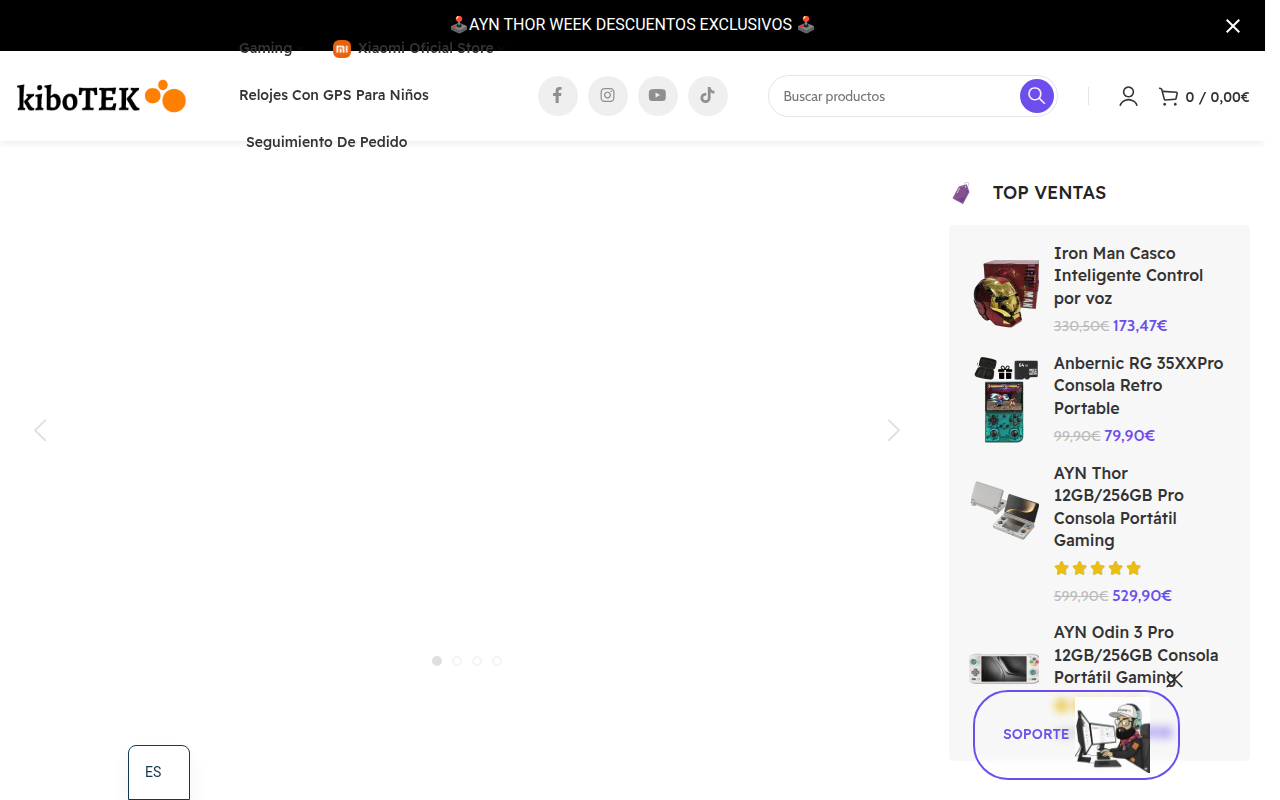 Screenshot van kibotek.com