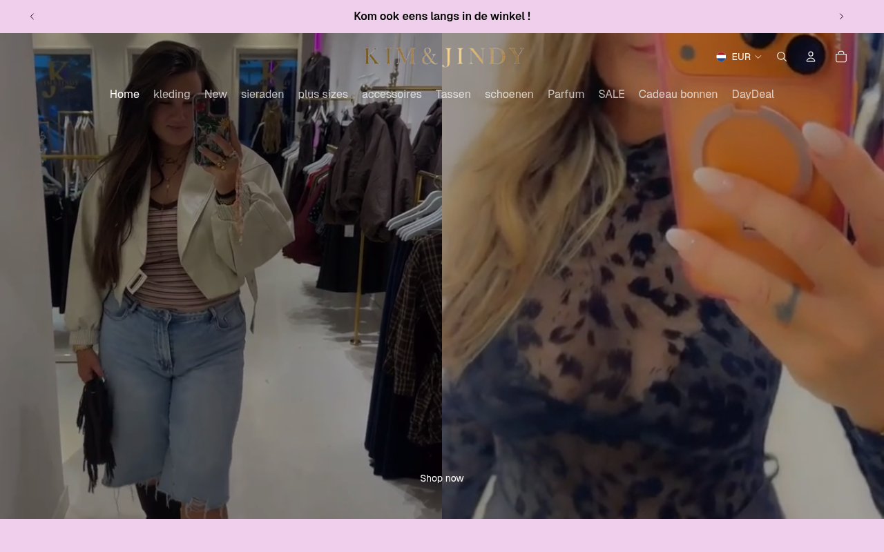 Screenshot van kimenjindy.com