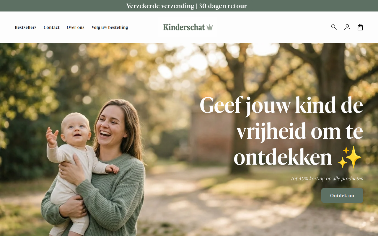 Screenshot van kinderschat.nl