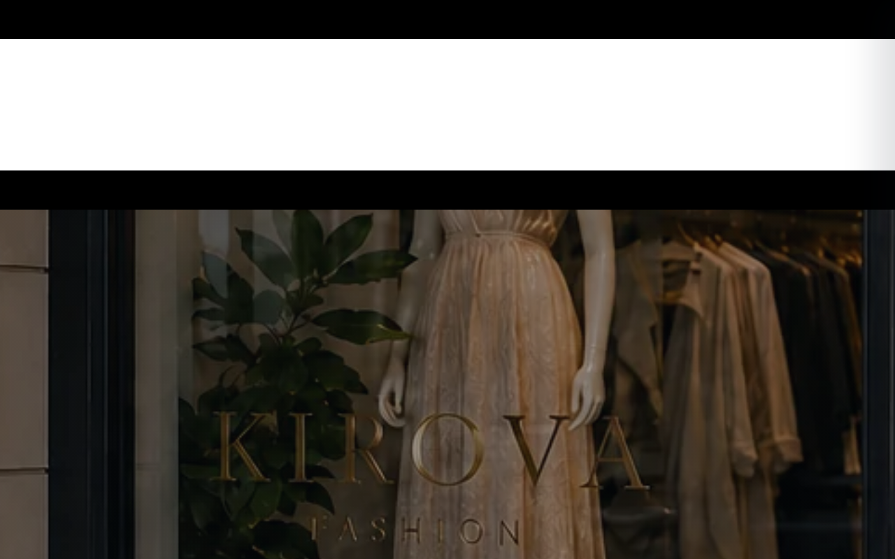 Screenshot van kirovafashion.com