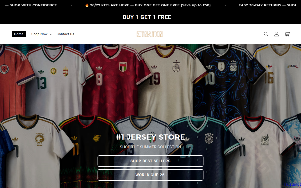 Screenshot van kitnation.uk