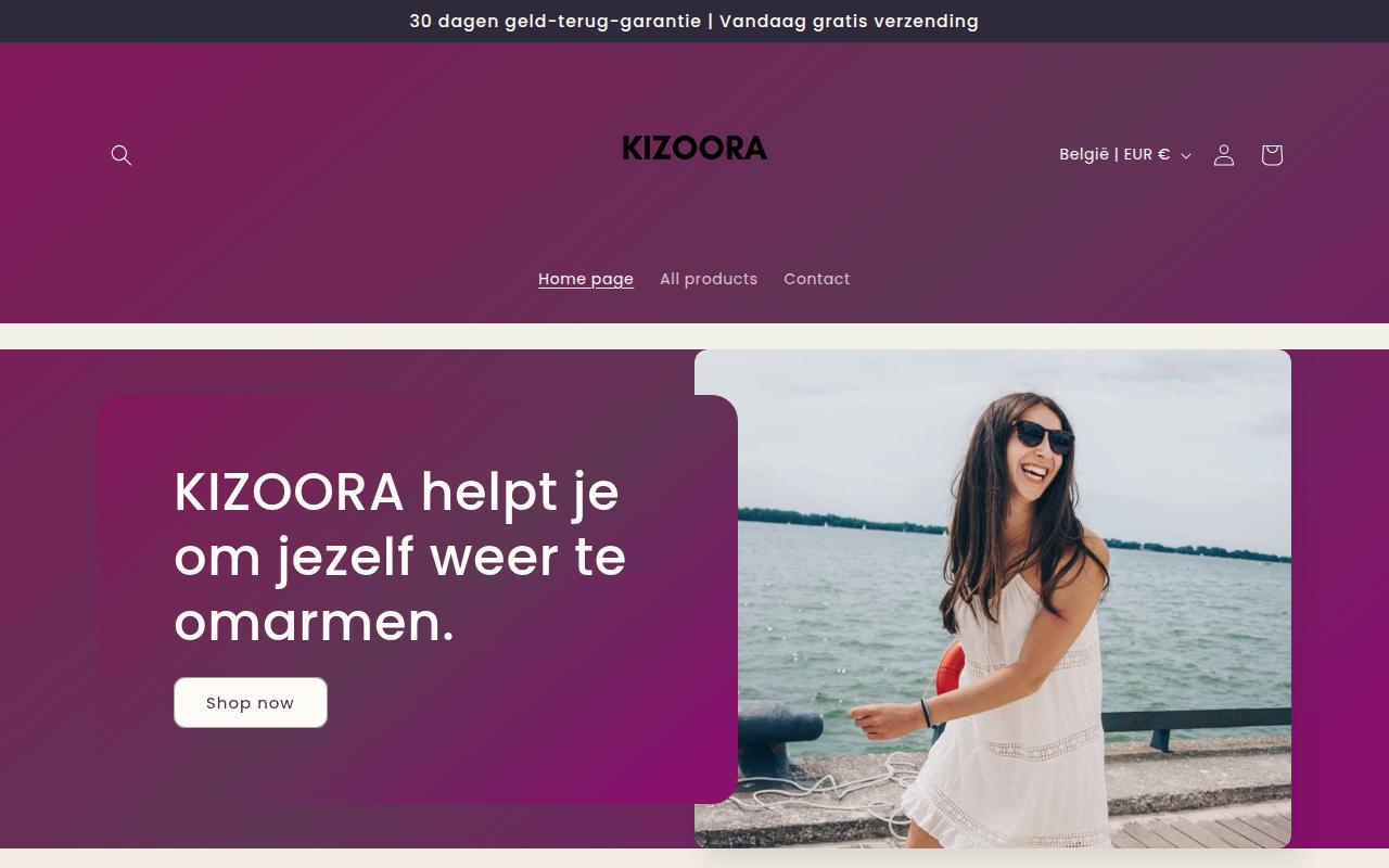 Screenshot van kizoora.com