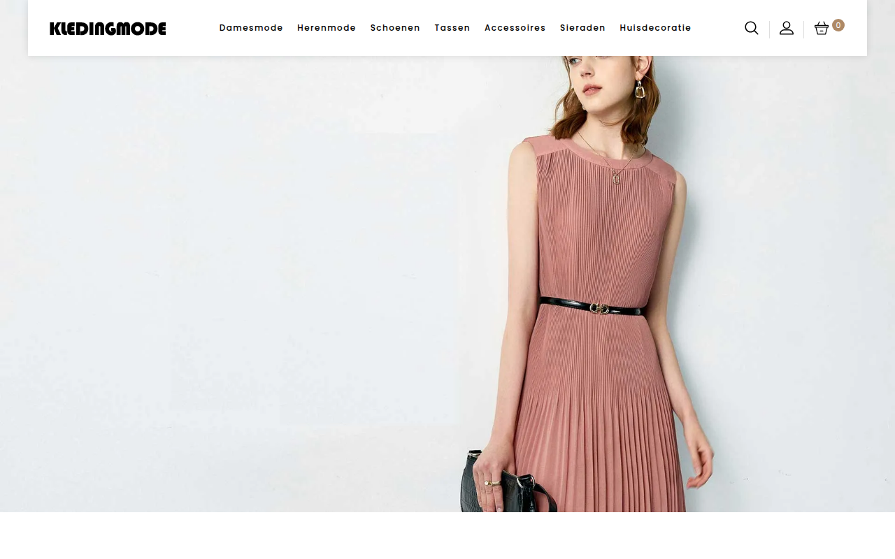 Screenshot van kledingmode.com
