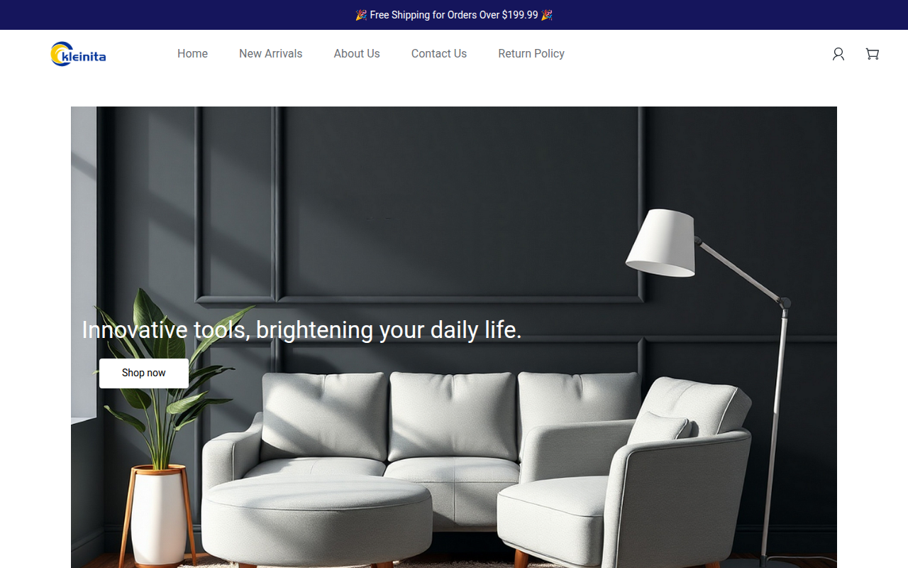 Screenshot van kleinita.com