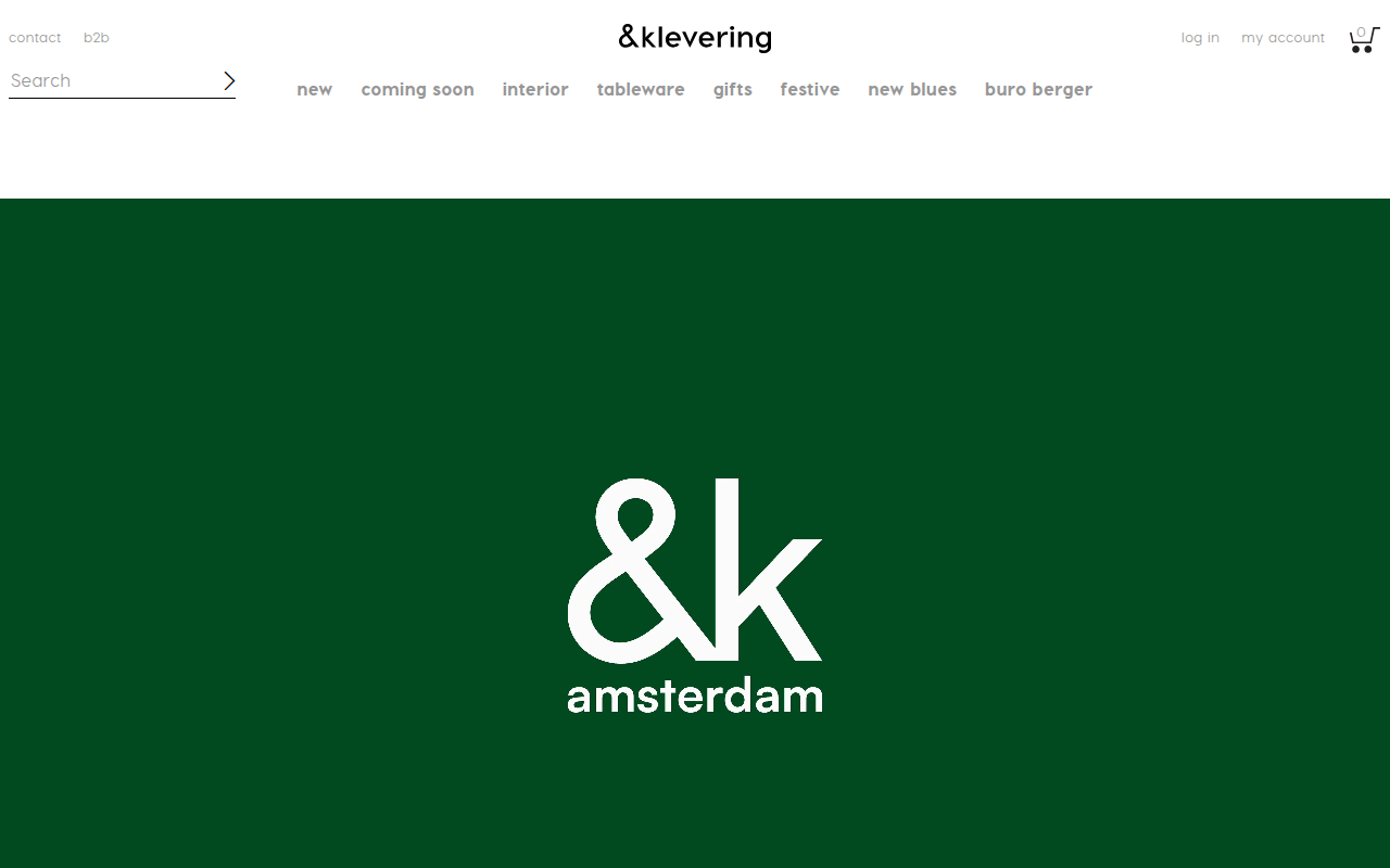 Screenshot van klevering.com