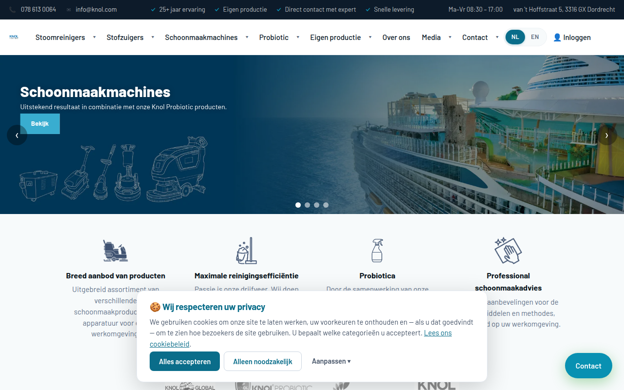 Screenshot van knol.com