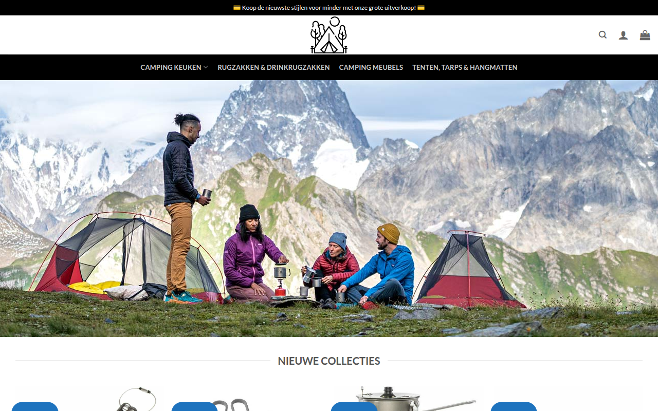 Screenshot van Kooktoestellenshop
