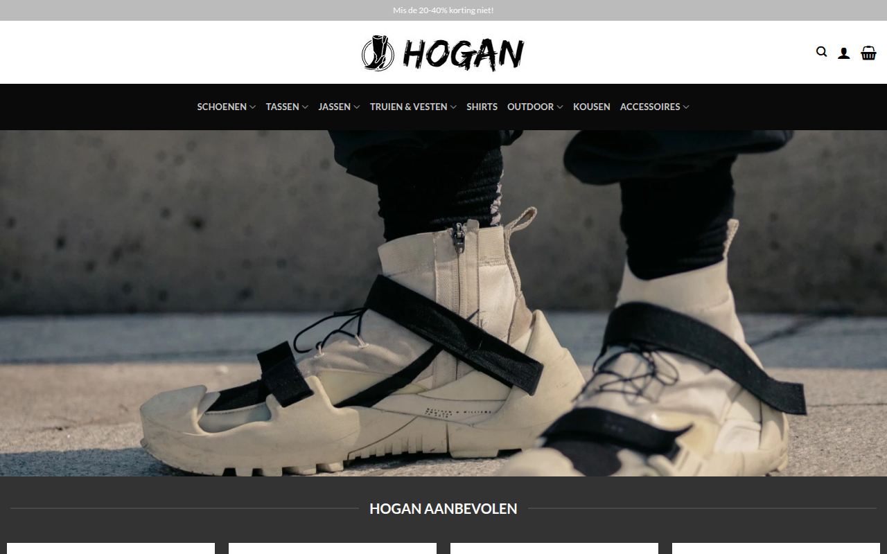 Screenshot van kousennl.com