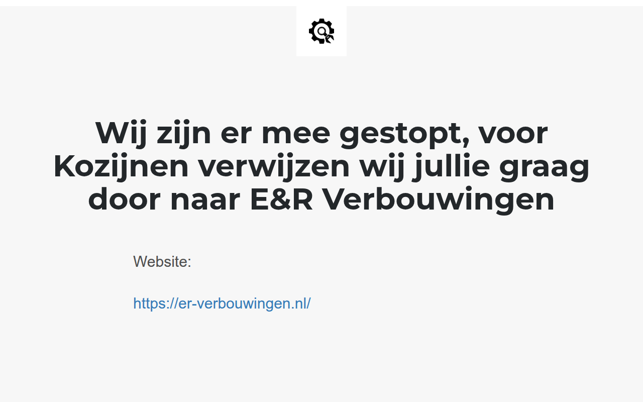 Screenshot van kozijnenopmaat.nl