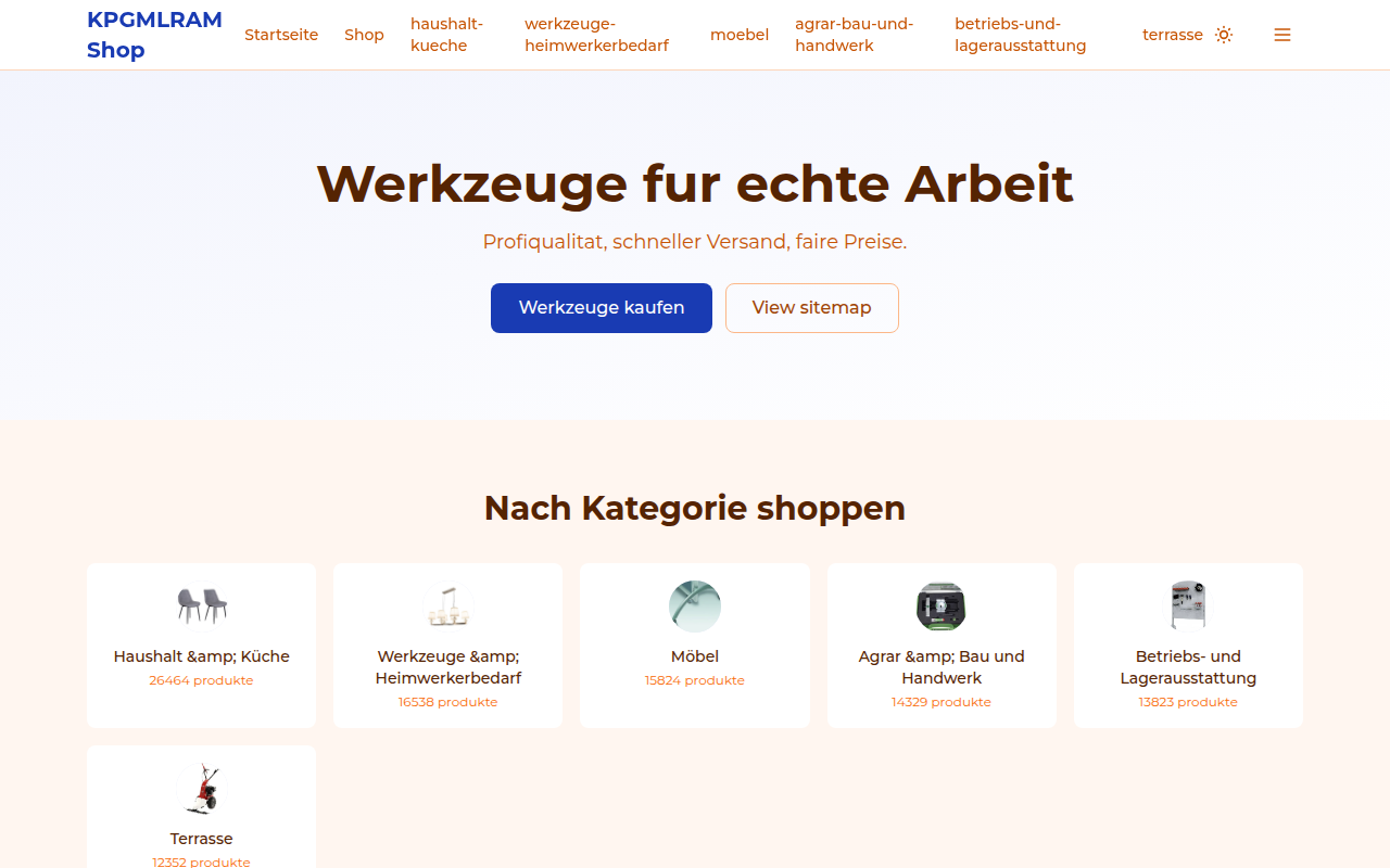 Screenshot van kpgmlram.shop