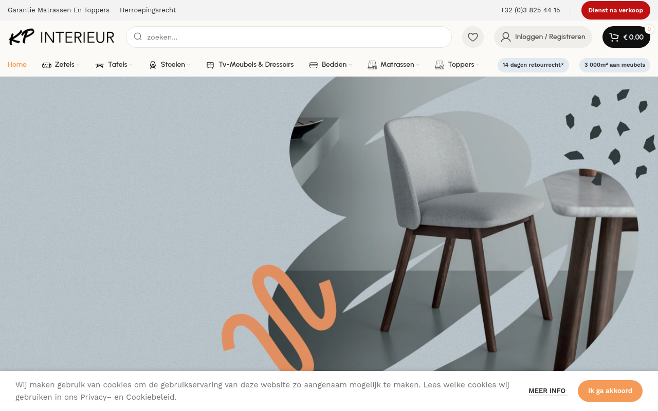 Screenshot van kpinterieur.be