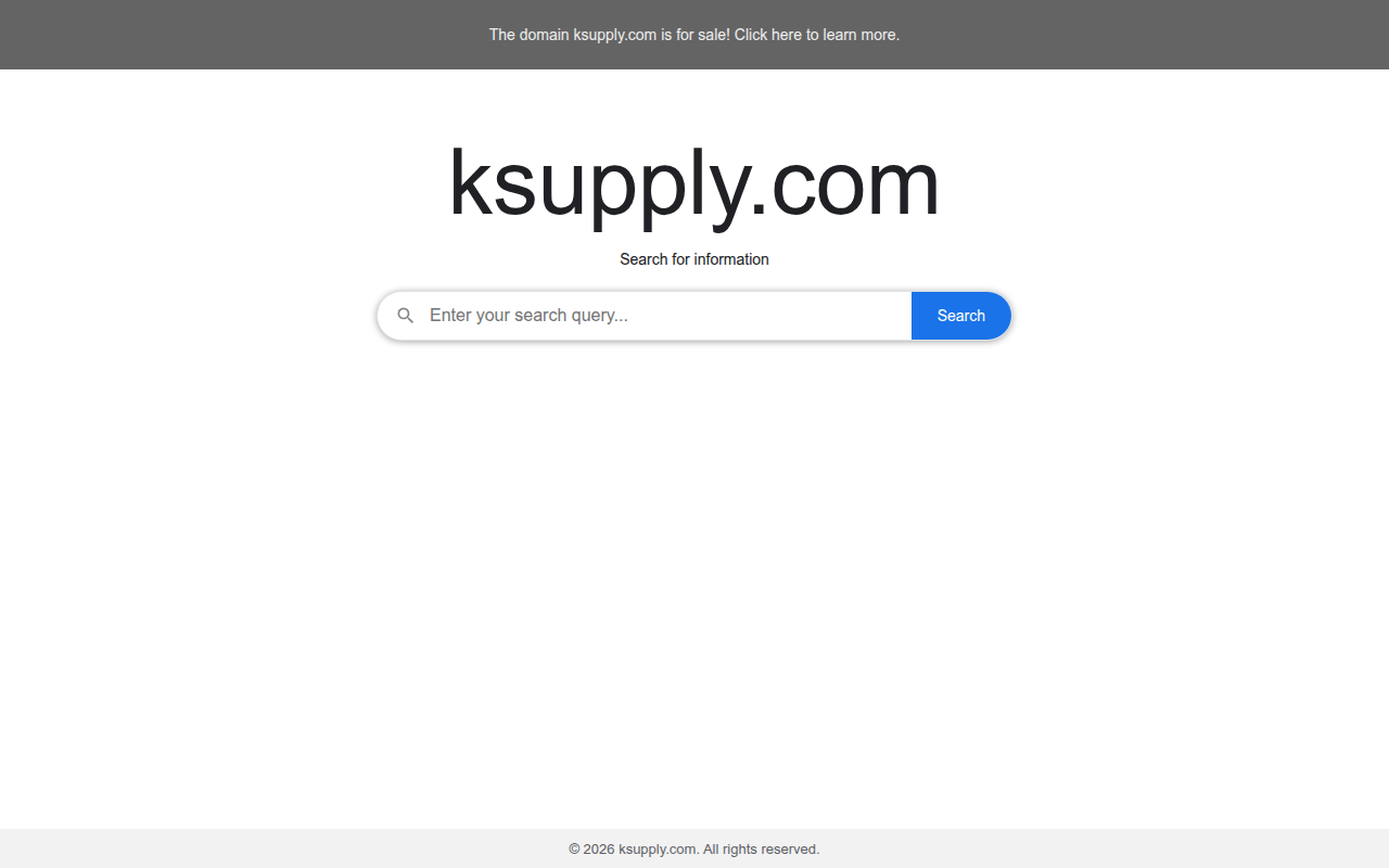 Screenshot van ksupply.com