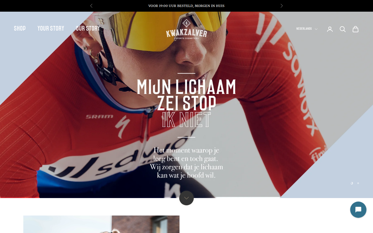 Screenshot van kwakzalversports.com