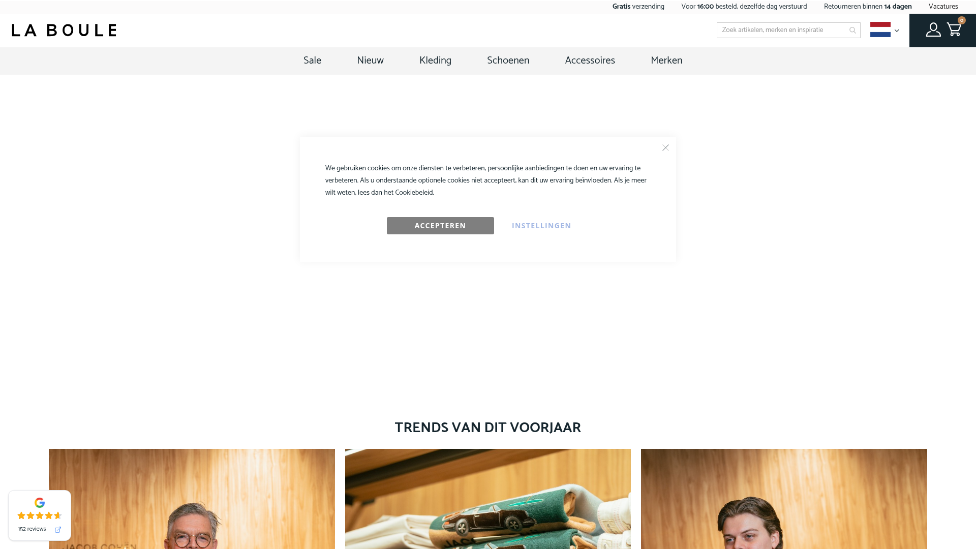Screenshot van laboule.nl