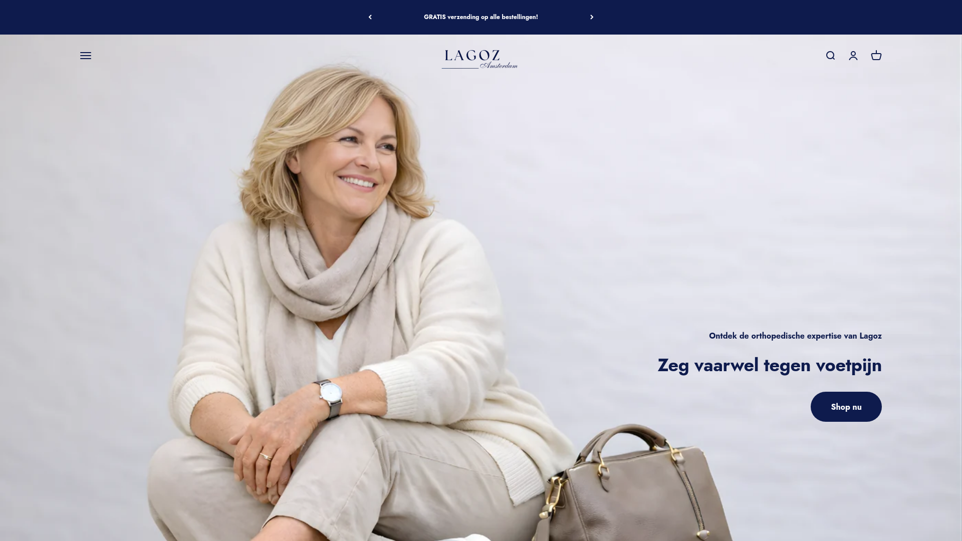 Screenshot van lagoz.nl