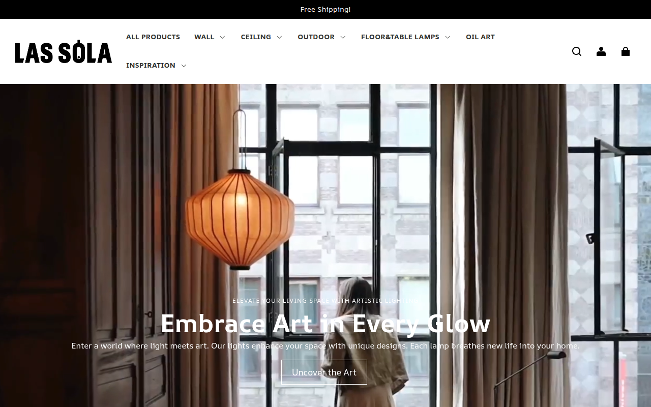 Screenshot van lassola.com