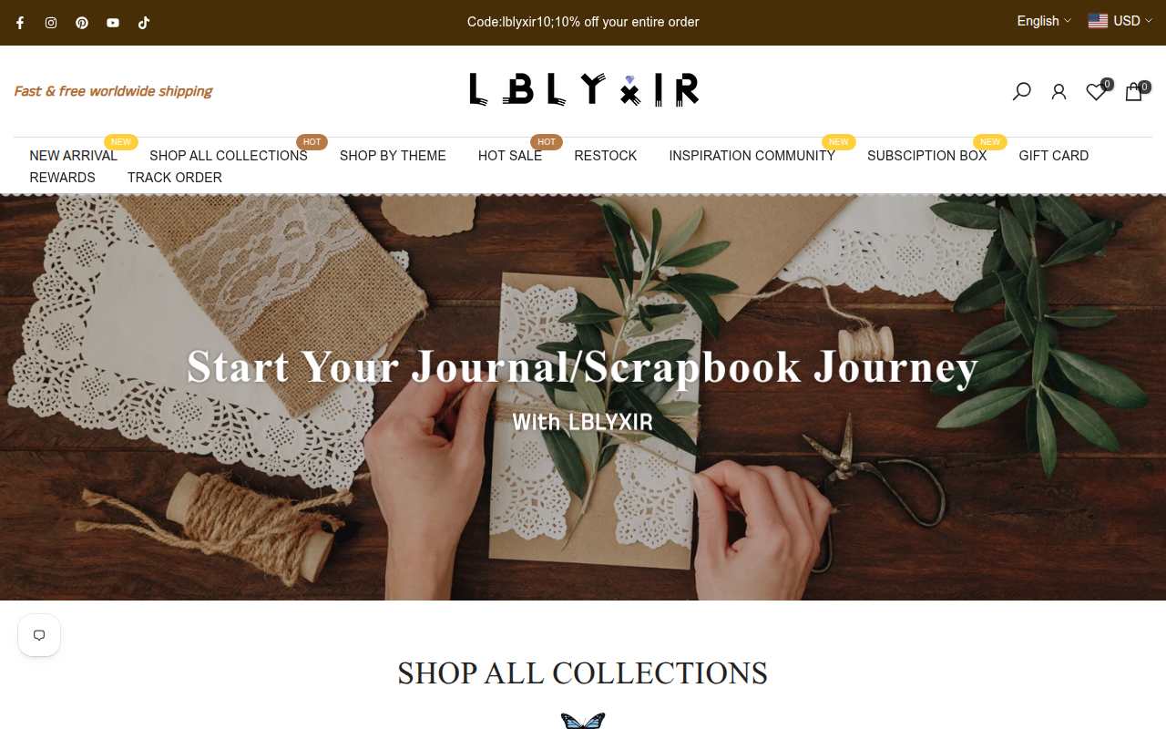 Screenshot van lblyxir.com