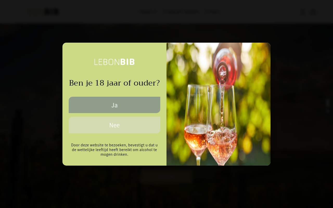 Screenshot van lebonbib.nl