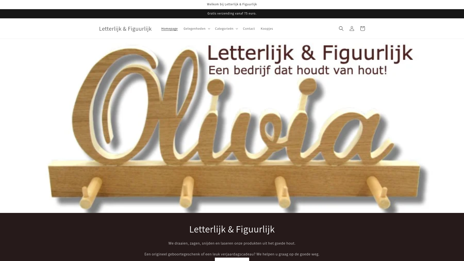 Screenshot van letterlijkfiguurlijk.be