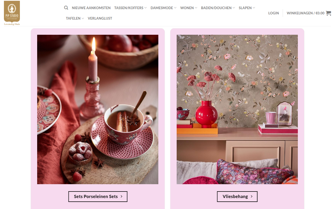 Screenshot van levendighuis.com