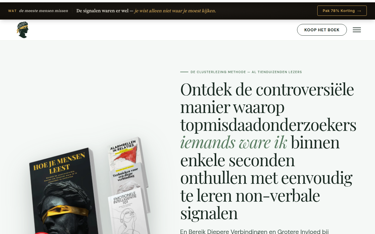 Screenshot van lichaamstaalbijbel.nl