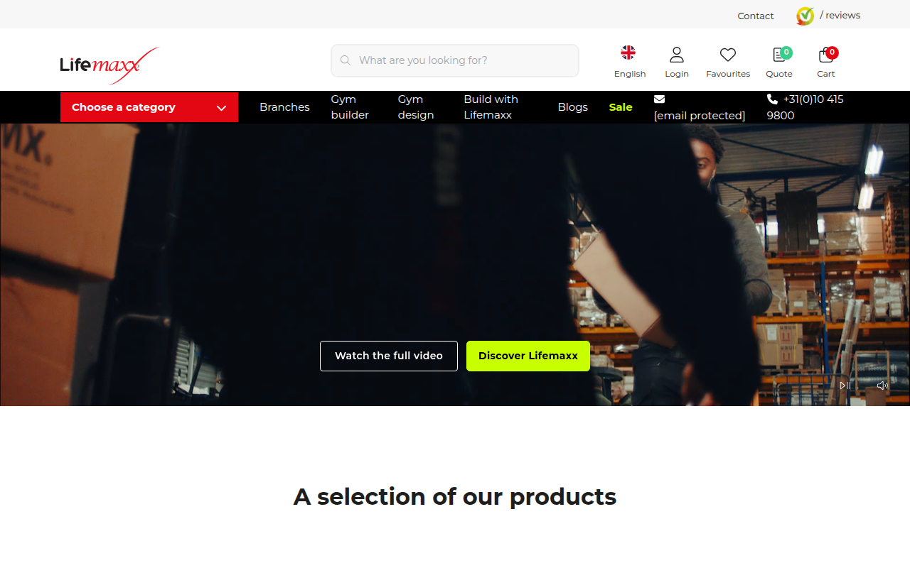 Screenshot van lifemaxx.com