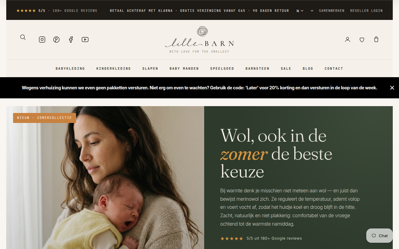 Screenshot van lille-barn.com