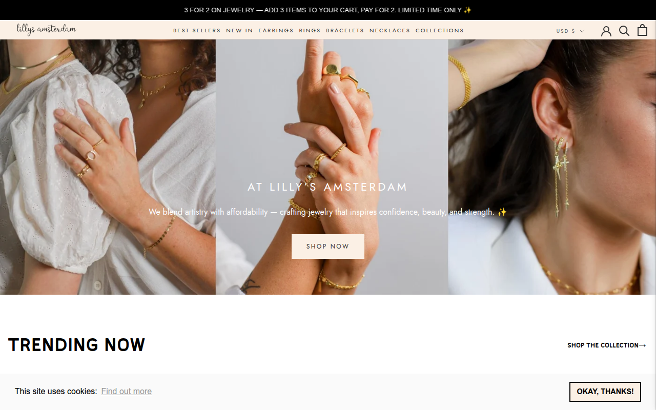 Screenshot van lillysamsterdam.com