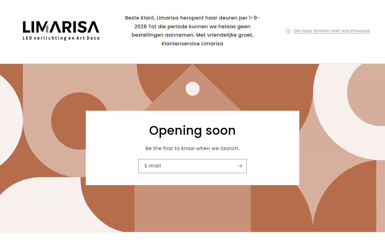 Screenshot van limarisa.com