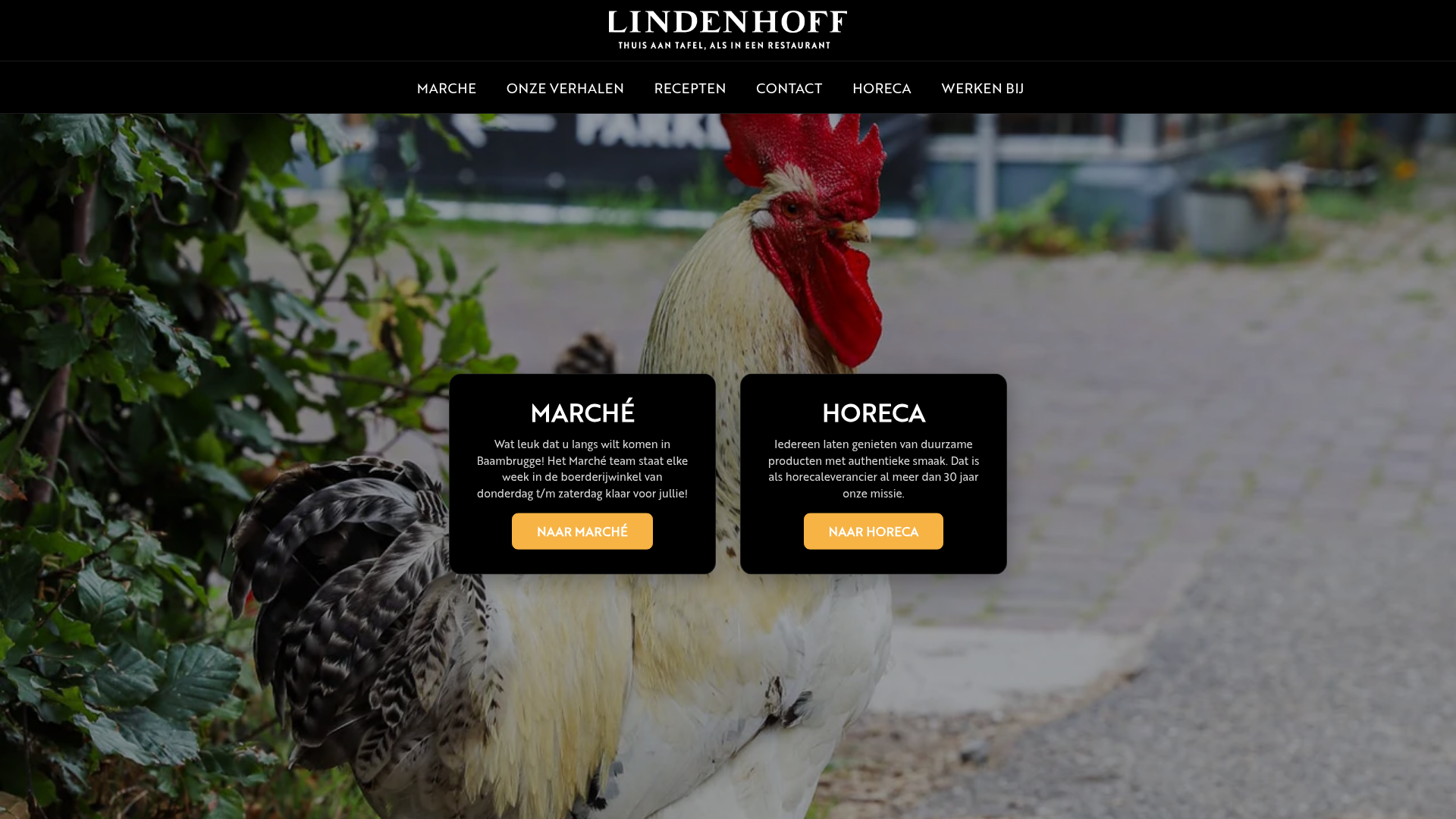 Screenshot van lindenhoff.nl