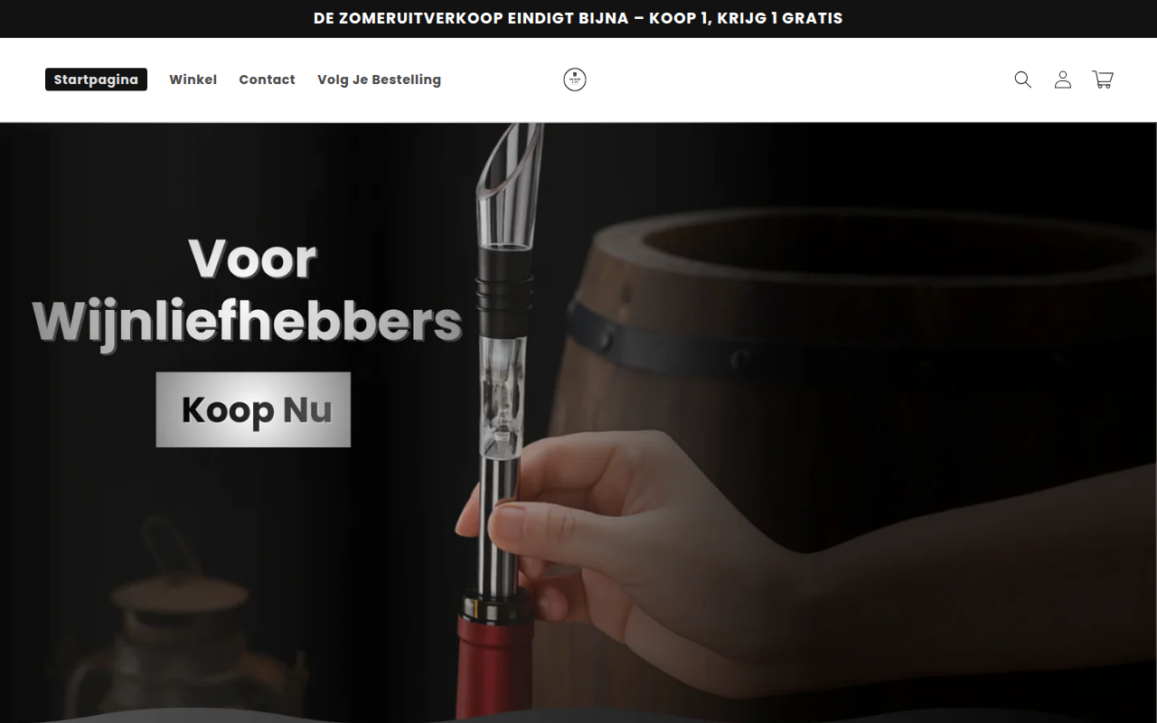 Screenshot van lindnerco.nl