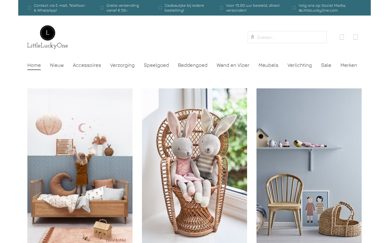 Screenshot van littleluckyone.com