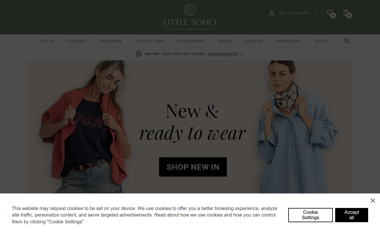 Screenshot van littlesoho.com