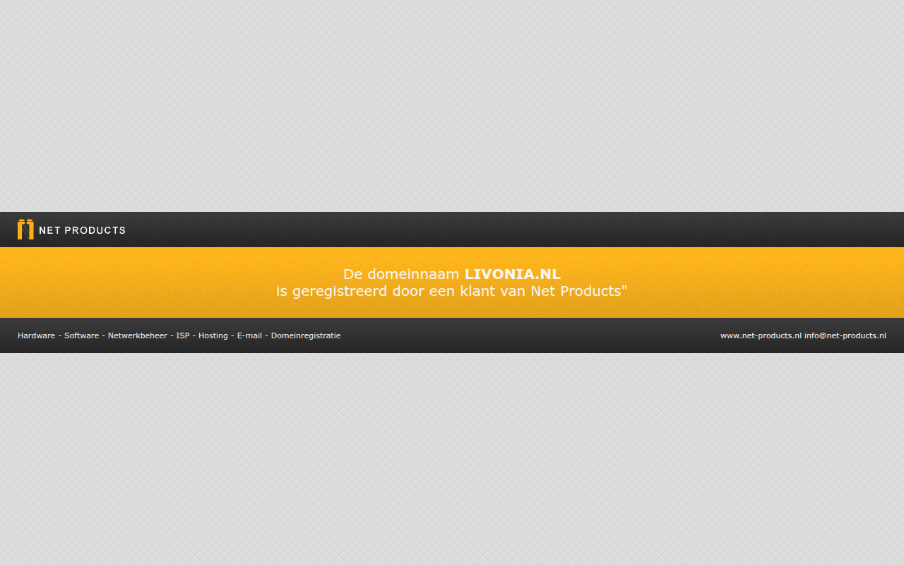 Screenshot van livonia.nl