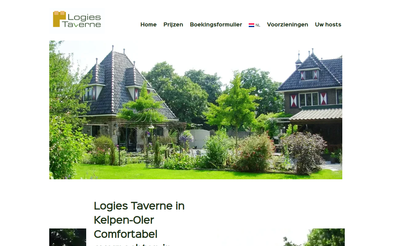 Screenshot van Logies Taverne
