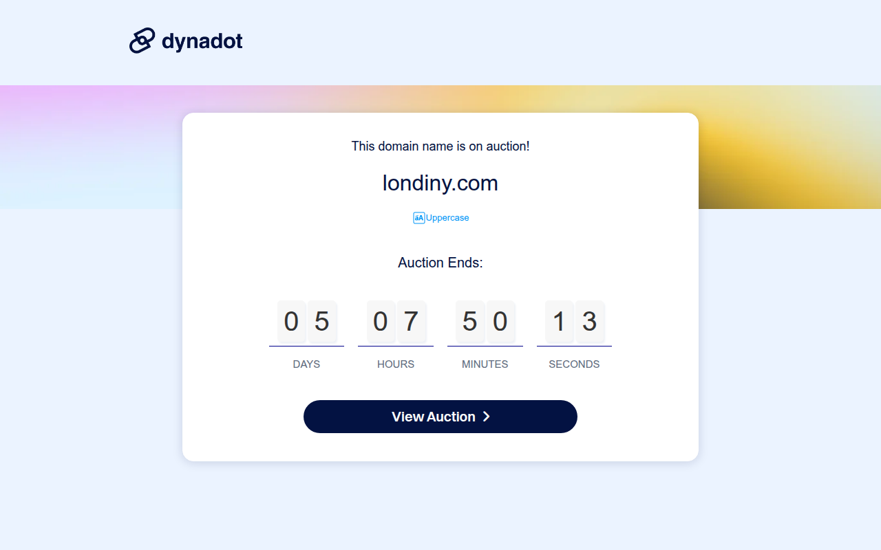 Screenshot van londiny.com