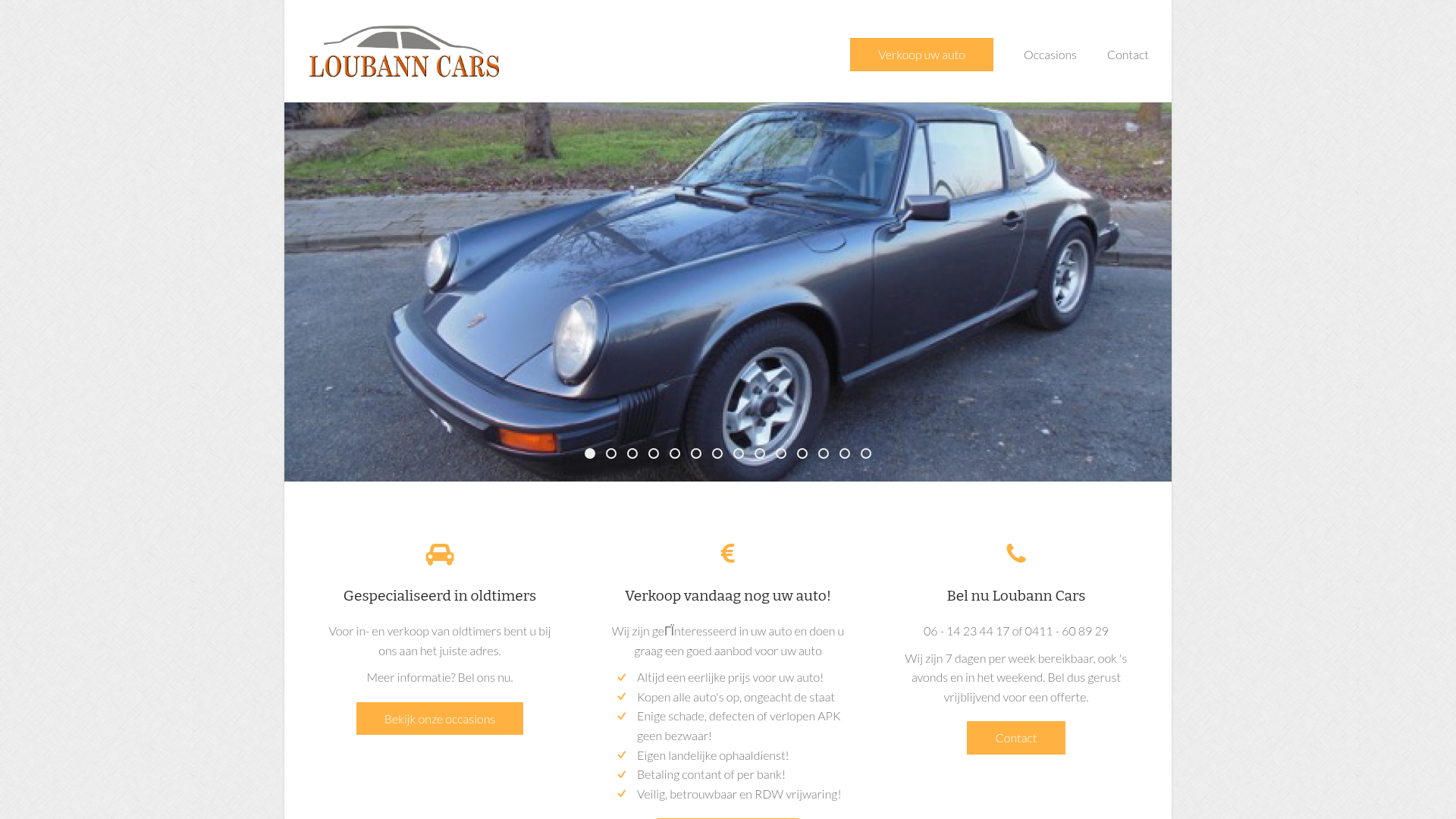 Screenshot van loubanncars.nl