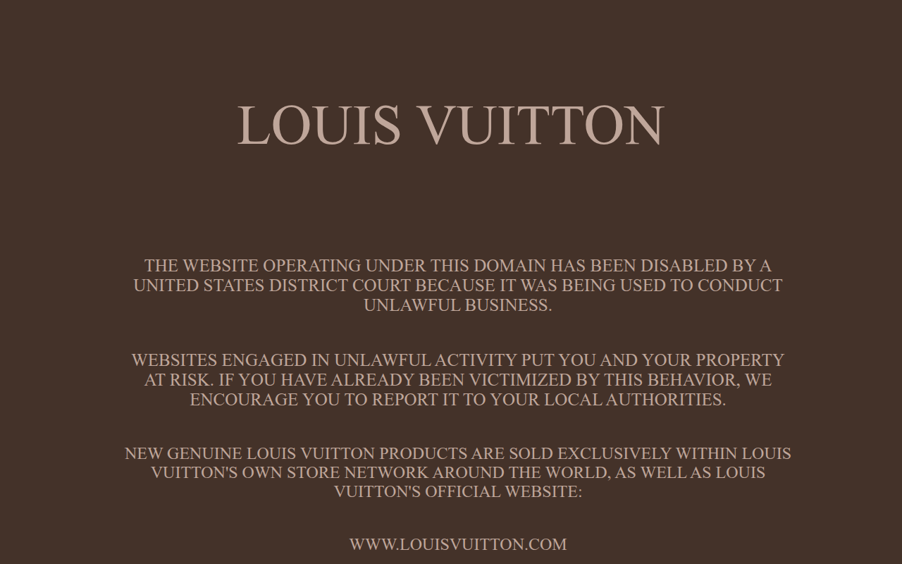 Screenshot van louisvuittonreplicabag.com
