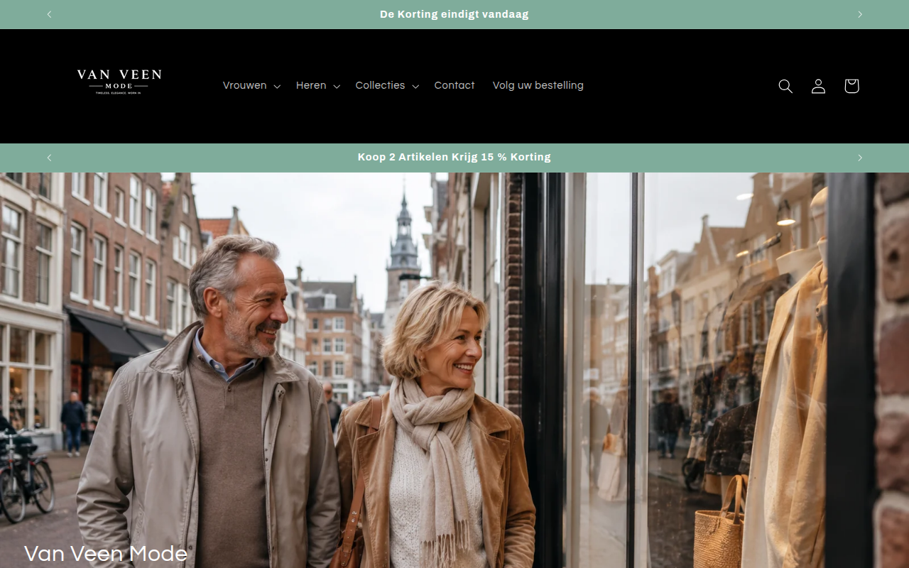 Screenshot van lovasmode.nl