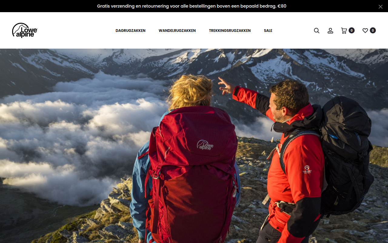 Screenshot van lowealpinenederland.com