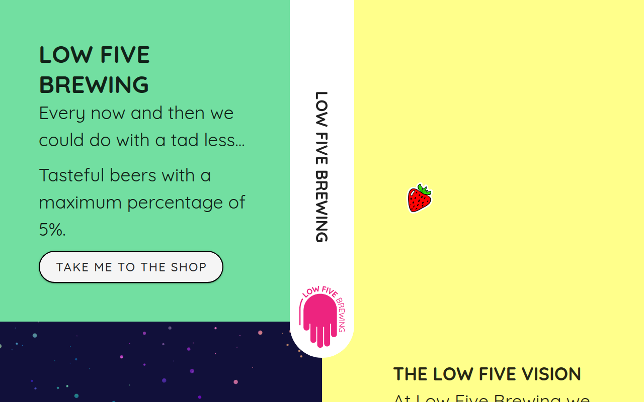 Screenshot van lowfivebrewing.com